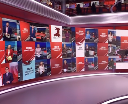 BBC News regional TV presenters